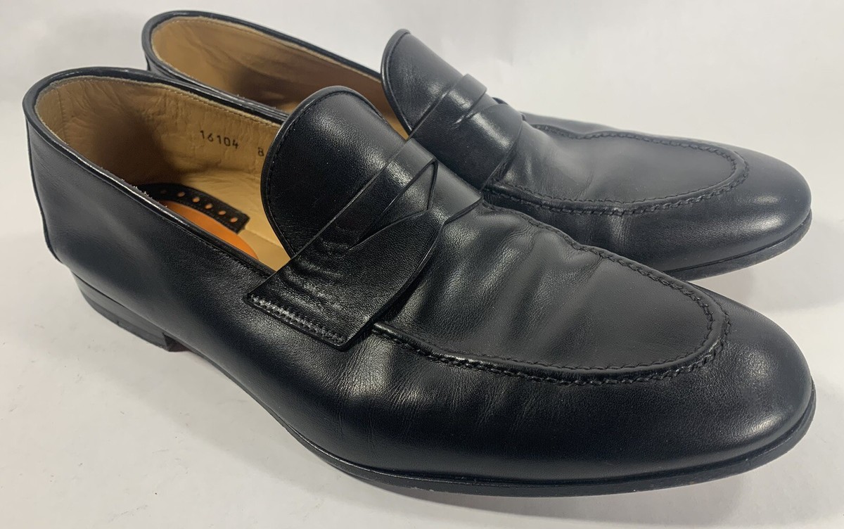 Magnani men’s penny loafers- Black size 9 Magico Penny Men main image 3
