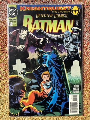 Knightquest The Crusade Detective Comics 671 (DC 1994) In Plastic 761941200194