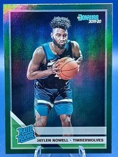 2019-20 Panini Donruss Rated Rookie Jaylen Nowell Green Flood #240 