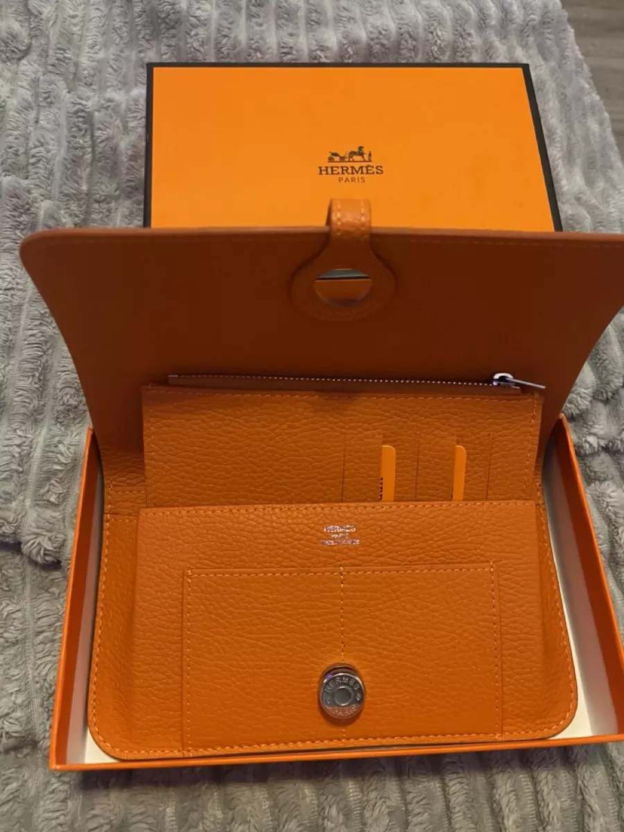 HERMÈS TOGO DOGON DUO WALLET – Caroline's Fashion Luxuries