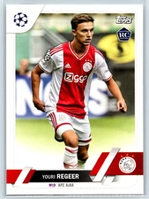 Youri Regeer 2023 Topps UEFA Club Competitions  RC #179 AFC Ajax