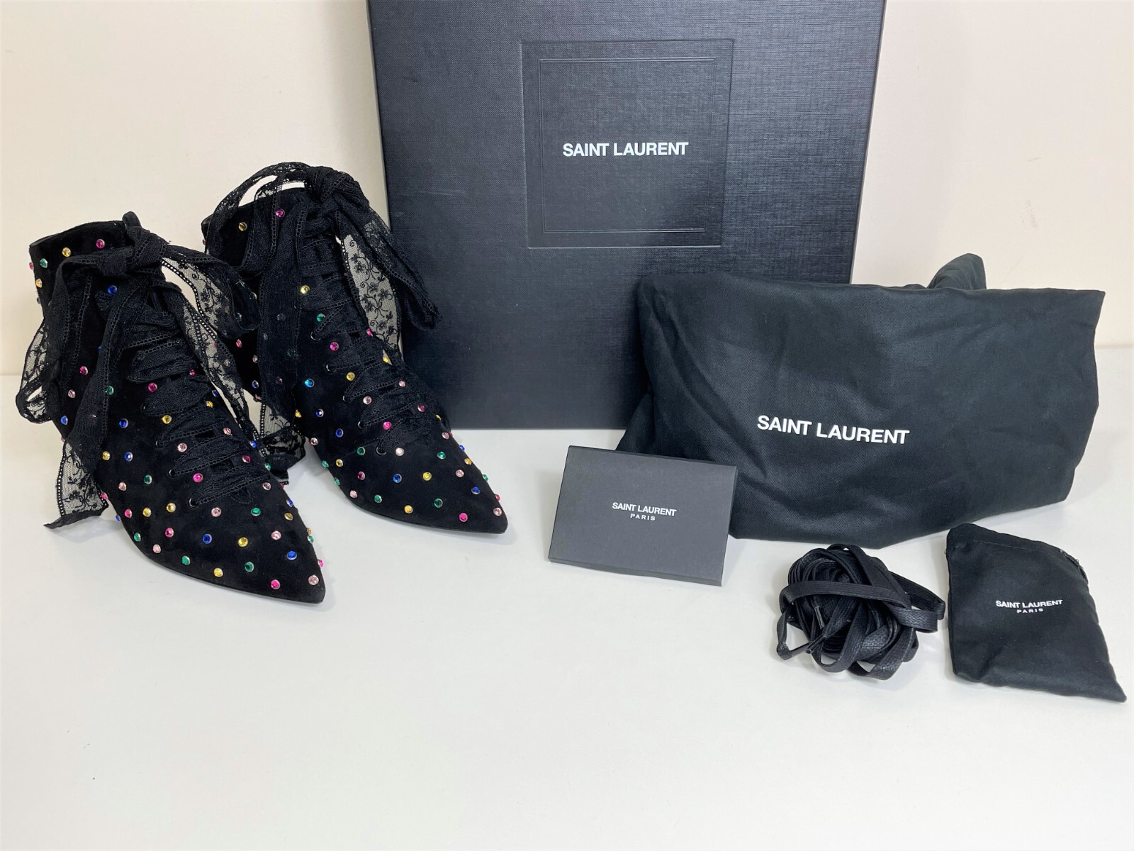 Stivali Saint Laurent Blaze 45 mai indossati con scatola (EU37 UK4)