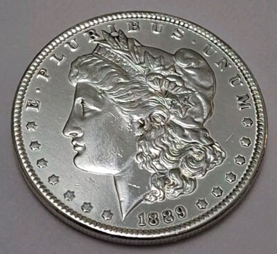 1889 P Morgan Silver Dollar Vintage 90% Silver