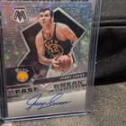Panini 2021-22 Mosaic Jerry Lucas JLU Autograph Warriors