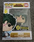 Funko My Hero Academia Exclusive Entertainment Earth Deku 596 Glow In The Dark