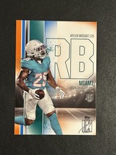 2024 Topps Signature Class #145 Blue Orange Jaylen Wright RC Rookie Dolphins