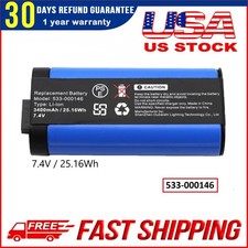 New 3400mAh 533-000146 Battery For Logitech U...