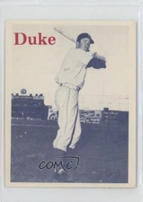 1974 TCMA 1952 Brooklyn Dodgers Black Back Duke Snider #4 HOF
