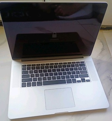 Apple MacBook Pro A1398  Laptop 15'' Intel I7 CPU 16GB RAM 512 SSD