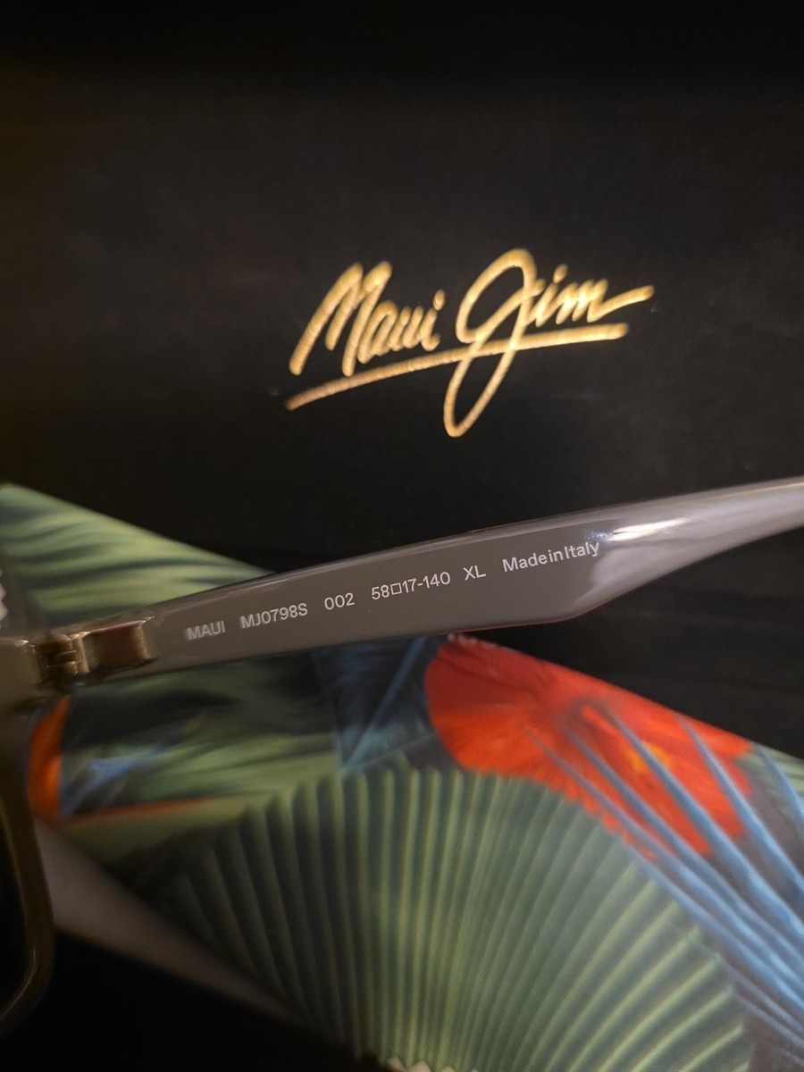 Maui Jim Sunglasses In Case Polarized Onshore Stg Mh0798s Xl View 5