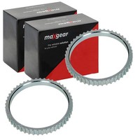 2X Maxgear ABS-SENSORRINGE Vorne Beidseitig Passend FÜR CitroËN Evasion Jumpy