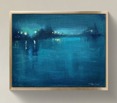Original Impressionist Painting on 14x11 inch Canvas - Signed by the Artist