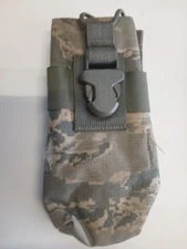 USGI ACU CAMO MOLLE RADIO POUCHES. FREE 30RD ACU CAMO MAG POUCH WITH PURCHASE !