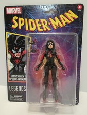 Spider-Woman Marvel Legends Retro 6  Figure Spider-Man Wave 3 Jessica Drew