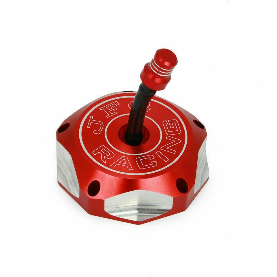 Tapa tapa tanque combustible gasolina aluminio nuevo para Honda XR250 1986-2004 Foto 2 de 4