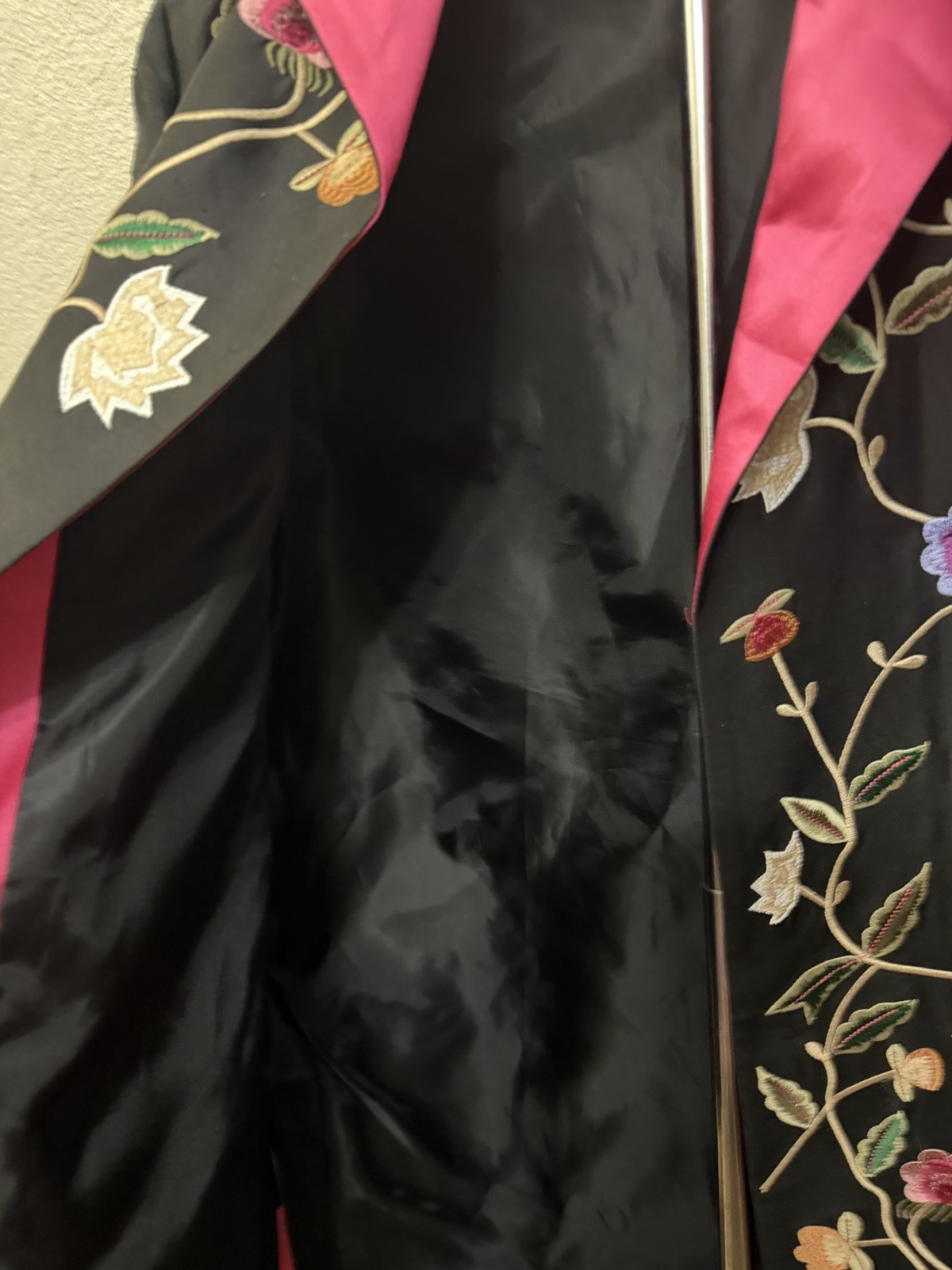 vitage  patrick christopher  embroidered floral j… - image 5