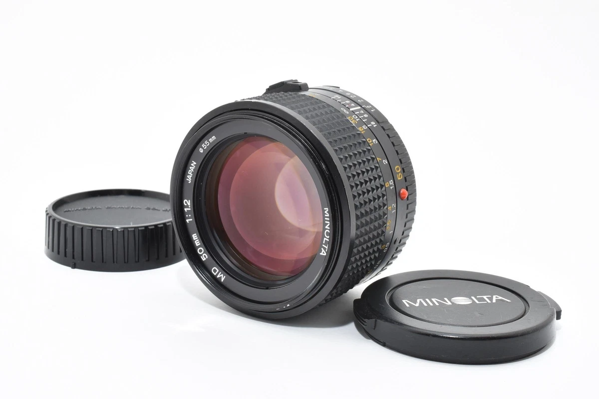 Minolta MD f/1.2 Camera Lenses 50mm Focal for sale | eBay