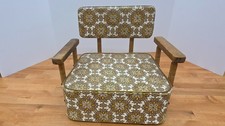 Vintage Retro 1970s Tan & Yellow  Child s Bab...