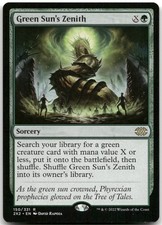 Green Sun's Zenith NM Normal R Double Masters 2022 150