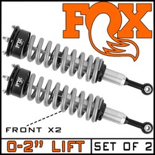 Fox Performance 2.0 Coil-over Front Shocks Fit 2004-2008 Ford F150 4wd 0-2 Lift