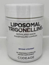 Codeage Liposomal Trigonelline Supplement 250mg 90 Capsules Metabolism Support 
