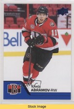 2020-21 Upper Deck AHL Blue Vitalii Abramov Vitaly Abramov #49 READ z6b