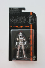 Star Wars The Black Series 16 Clone Commander Neyo 3.75 MOC 2013 Orange Line