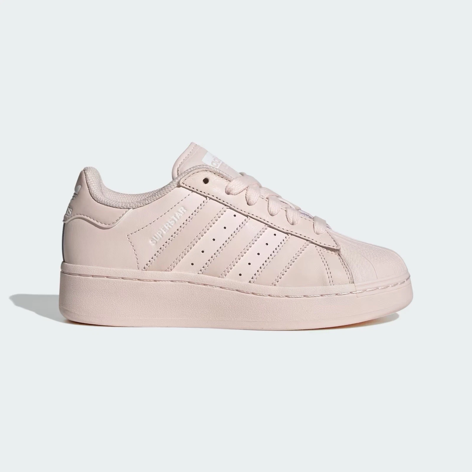Taglia 7 Scarpe Adidas Originals Big Kids Superstar XLG J rosa.