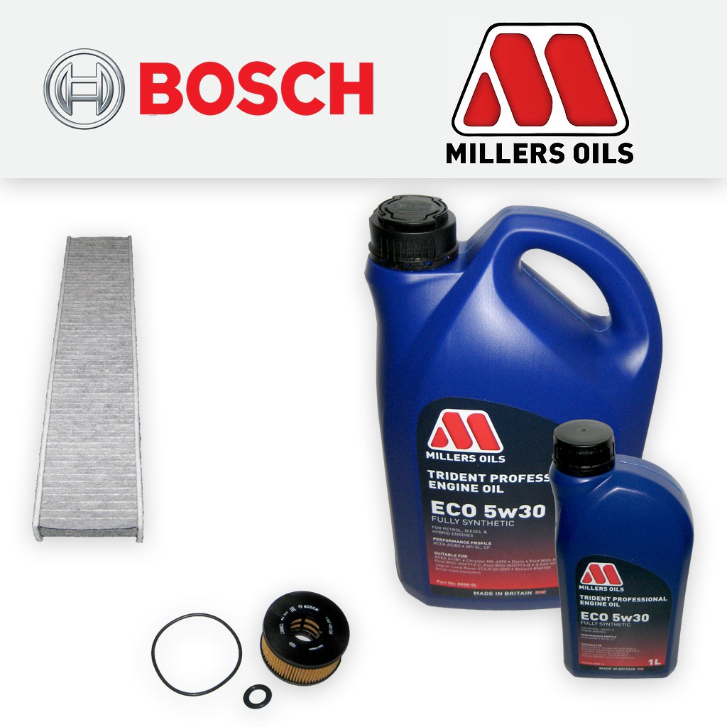 SERVICE KIT for FORD MONDEO MK3 2.2 TDCI OIL CABIN FILTERS +6L OIL (2004-2007)