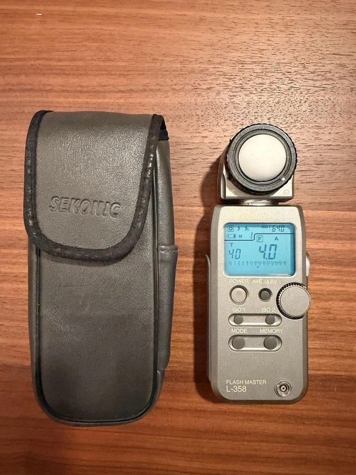 Sekonic L-358 Flash Master - Nuevos algunos, probados. Foto 2 de 4