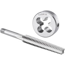 Tap And Die Set 1/2-10 ACME Trapezoidal Right Hand Threading Tool Kit