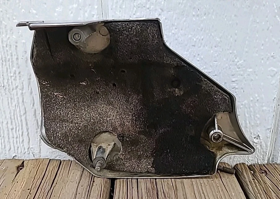 1986-1987 HONDA SHADOW 700 VT700C ЛЕВАЯ ЗВЕЗДОЧКА ДВИГАТЕЛЯ крышка карданного вала с болтами - Изображение 4 из 4