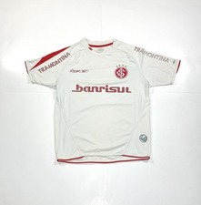 Vintage SC Internacional 2006 Reebok Away Soccer Jersey Men's Small Distressed