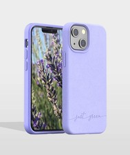 JUST GREEN JGCOVIP1354L - Coque Just Green Bio iPhone 13 Mini Lavande