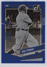 2023 Panini Donruss Holo Blue Joe Tinker #201 HOF 0i1b