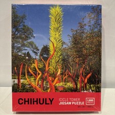 Chihuly Pure Imagination Icicle Tower Jigsaw Puzzle 1000 Pieces NEW SEALED