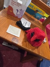 NEW AIPERRO Flapping Cardinal Cat Toys, Interactive Exercise Toy Red