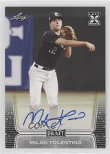 2020 Leaf Draft Auto Milan Tolentino #BA-MT1 Auto rs2