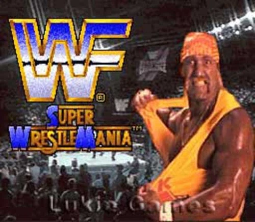 WWF Super Wrestlemania - WWE - SNES Nintendo Game