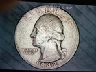 1942-S 25C Washington Quarter