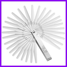 32 Blades Steel Feeler Gauge Tapered Feeler Gauge Set Stainless Steel Dual Marke