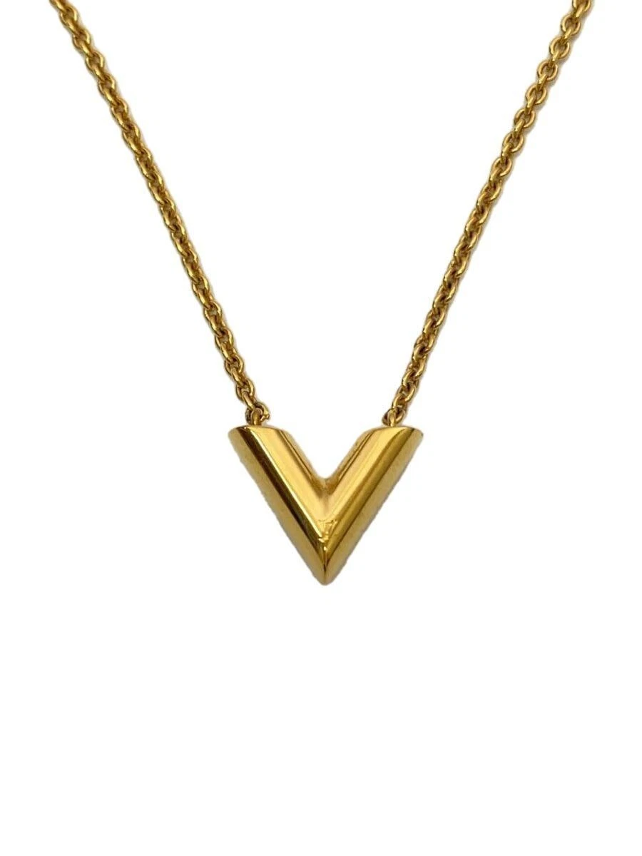LOUIS VUITTON（LV） Collana LOUIS VUITTON ed Essentials V_GLD donna con top oro