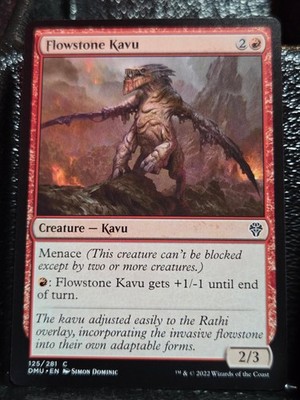 Flowstone Kavu 125 Common Dominaria United Magic: The Gathering Near Mint