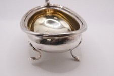 800 Zaramella Silver Bowl, Gilded Interior - 20th Century - Vintage
