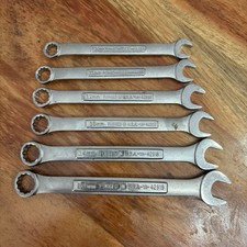 Craftsman Usa Metric 12pt Combination Wrench Set 6-pieces 10mm-15mm Va