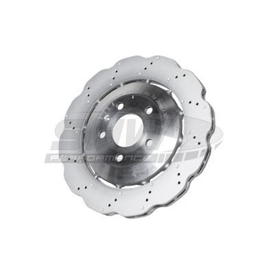 2x SHW Performance Bremsscheibe Wave Disc ARX48231 für AUDI A4 B8 Avant 8K5 RS4