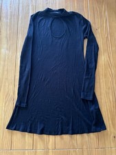 Women’s Forever 21 Black Mock Neck, Long Sleeve Mini Dress Size Small
