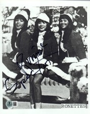 Ronnie Spector Signed Autograph 8x10 Photo The Ronettes Singer Beckett COA