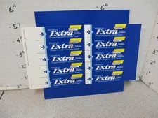 WRIGLEY'S chewing gum pack 1990s candy store display box lid EXTRA sf WINTER sm