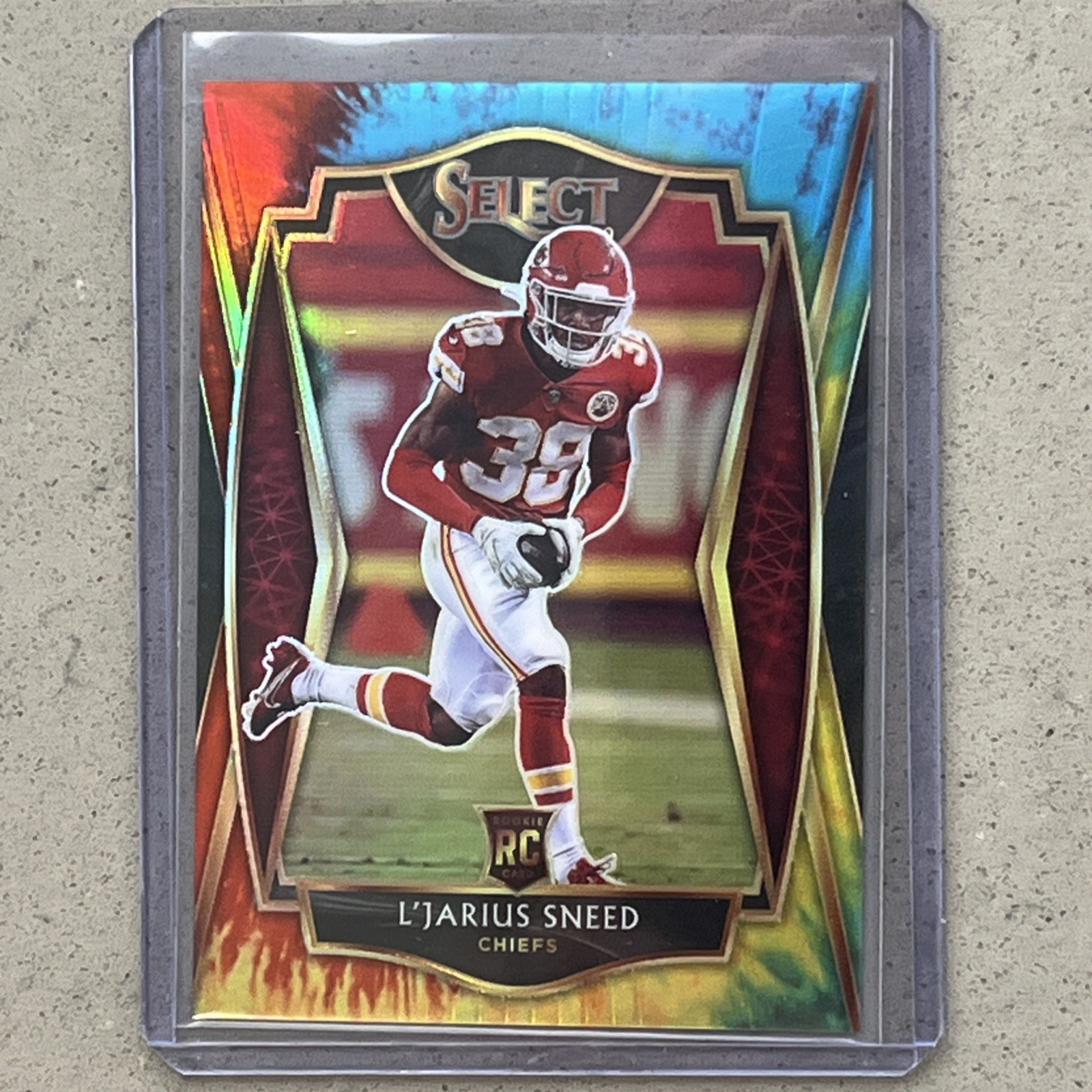 L'Jarius Sneed Panini Select #185 Tie-Dye